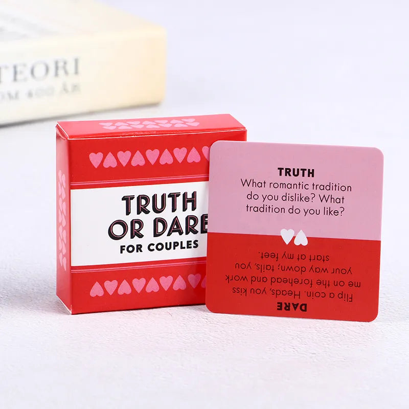 Dare Box Examples 51PCS/Box Mini Small Size Truth Or Dare For Couples